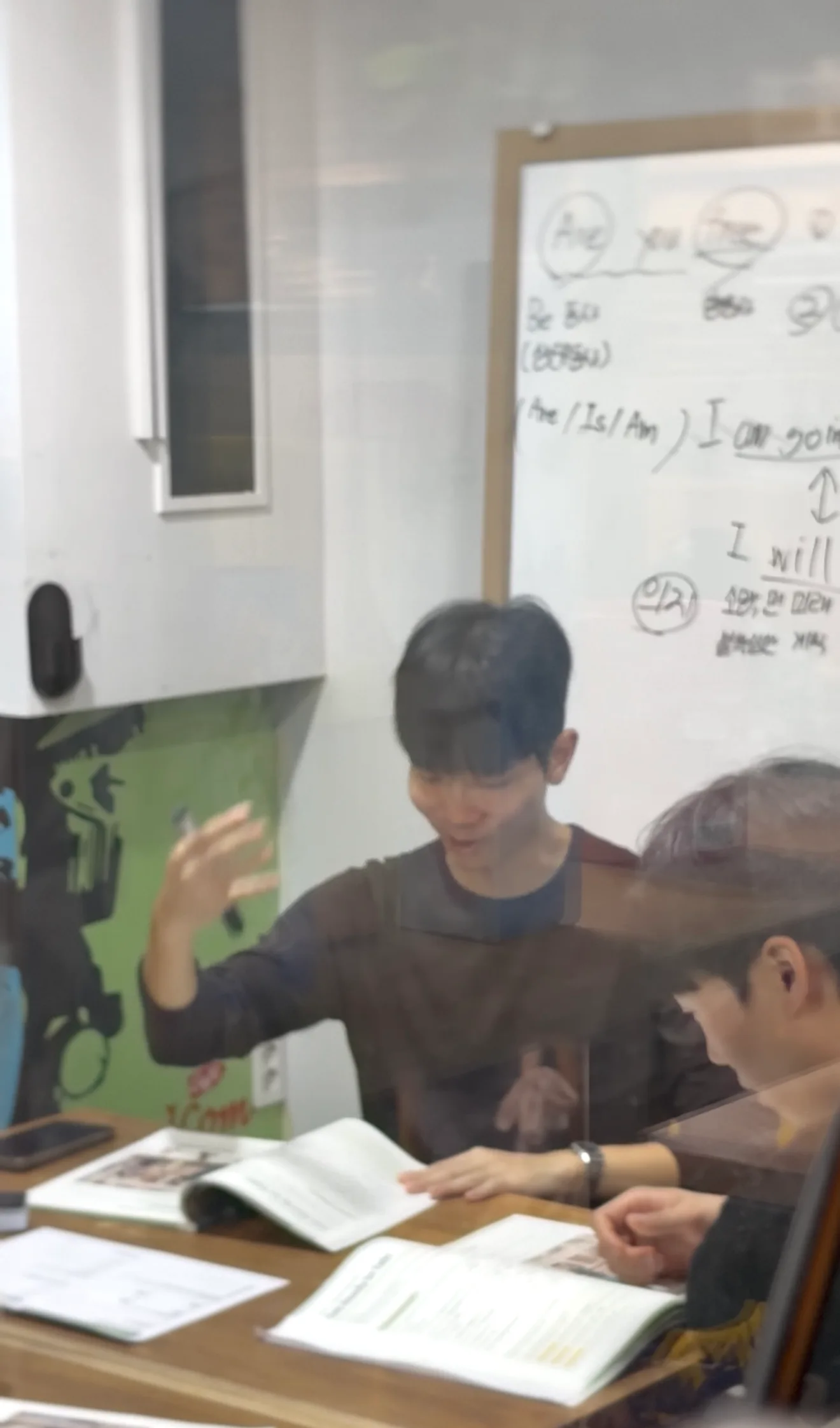 팔로 일산점의 별도 스터디 공간.